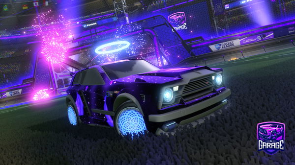 A Rocket League car design from Rocketfire22