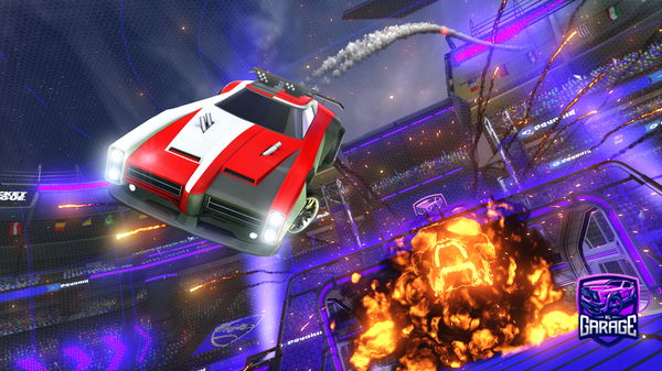 A Rocket League car design from furynfoff