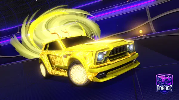A Rocket League car design from ProfessorFrizzle
