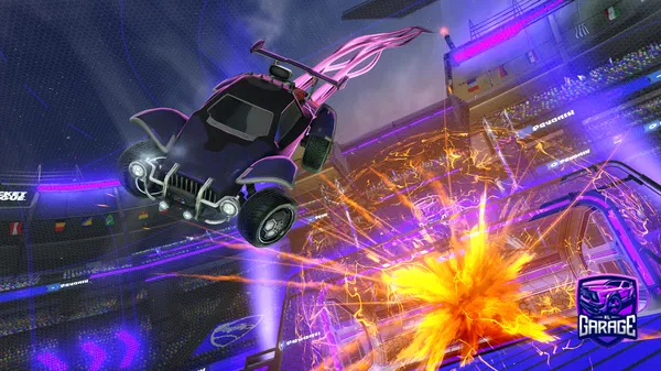 A Rocket League car design from Exotic_jips