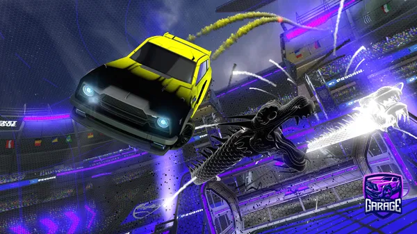 A Rocket League car design from Hug904hd