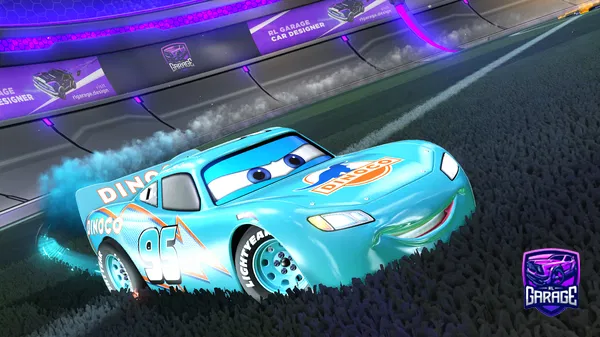 A Rocket League car design from sobuka