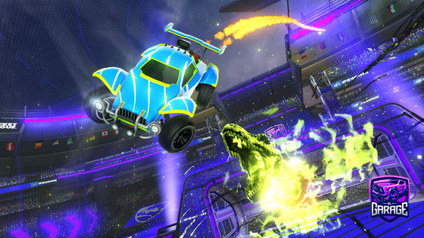 A Rocket League car design from daddywannatrade