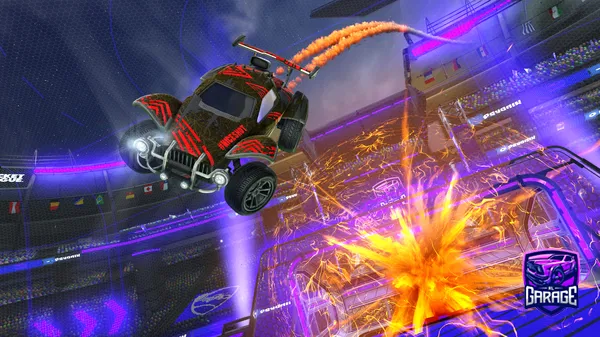 A Rocket League car design from WillhardVichsen1