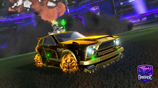 A Rocket League car design from Devxn5006