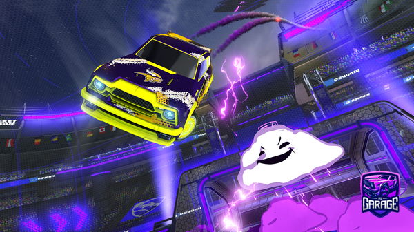 A Rocket League car design from Purple_god6674