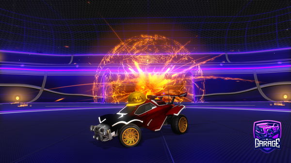 A Rocket League car design from KAYDENlikesTOtrade