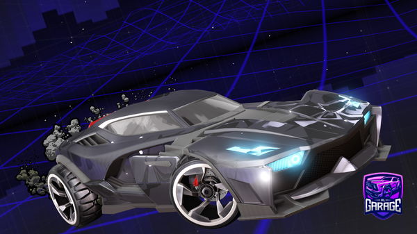 A Rocket League car design from fer1406