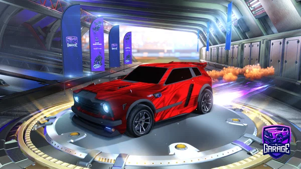 A Rocket League car design from JeffrithPlay