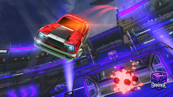 A Rocket League car design from Woistmeinkush