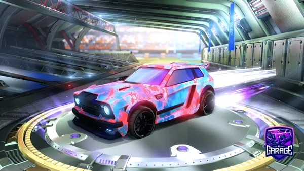 A Rocket League car design from nik28x