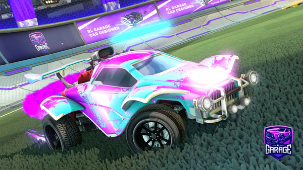 A Rocket League car design from AshyNaruto