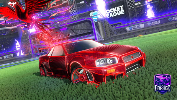 A Rocket League car design from Dasfdasanfoyi