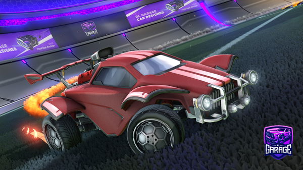 A Rocket League car design from nammcl