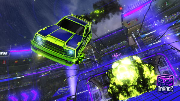 A Rocket League car design from Hectorin_pro