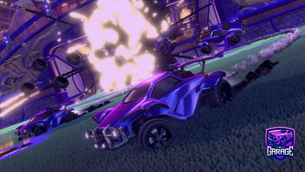 A Rocket League car design from Leo7690