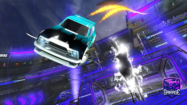 A Rocket League car design from LucoZXyd