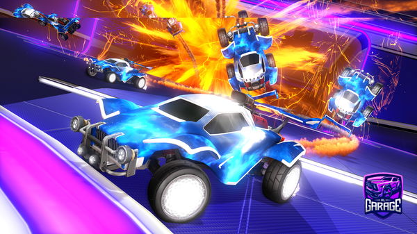 A Rocket League car design from JAMESPSG8430