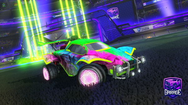 A Rocket League car design from HarryonLSD2534