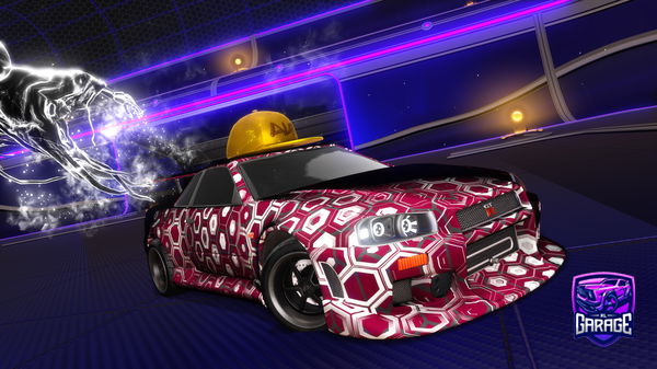 A Rocket League car design from rombot22