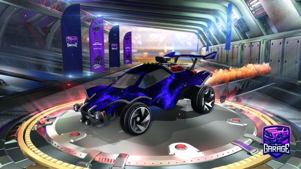 A Rocket League car design from vyuuchrisxd