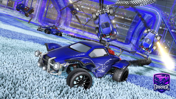 A Rocket League car design from Jcash2