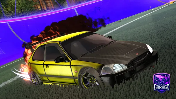 A Rocket League car design from Gunshy