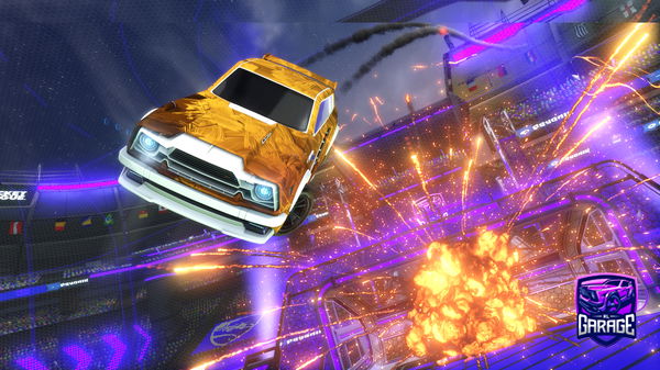 A Rocket League car design from Rez1791