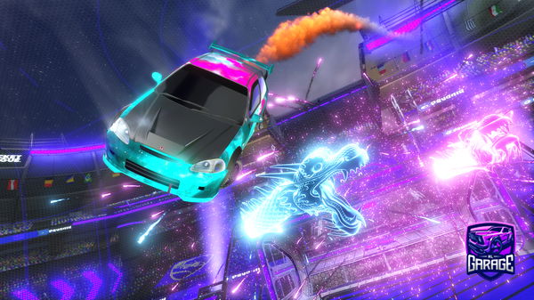 A Rocket League car design from Pikl3