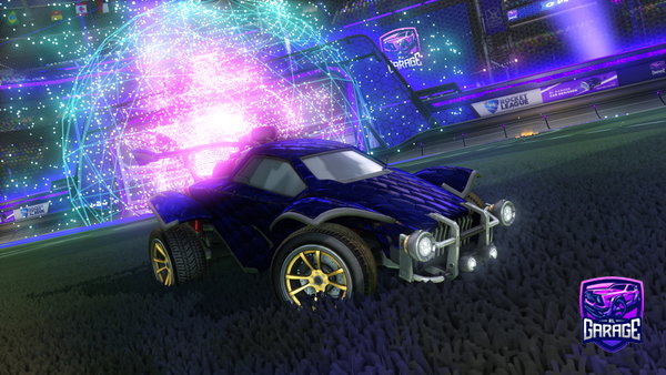 A Rocket League car design from Messilinho