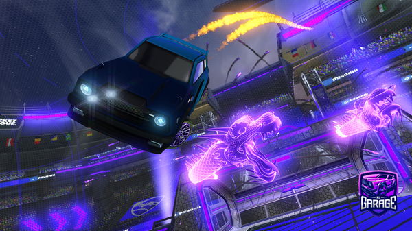 A Rocket League car design from Tripplestrxke540