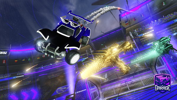 A Rocket League car design from HolliHolliHolli