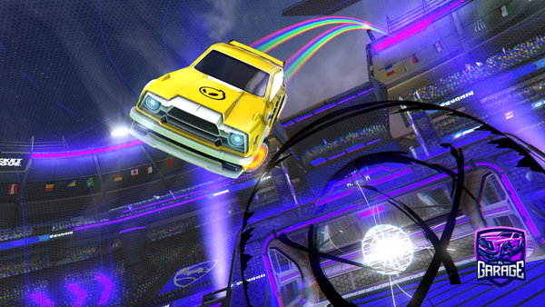 A Rocket League car design from lukasog54