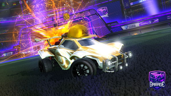 A Rocket League car design from XXAK747XX