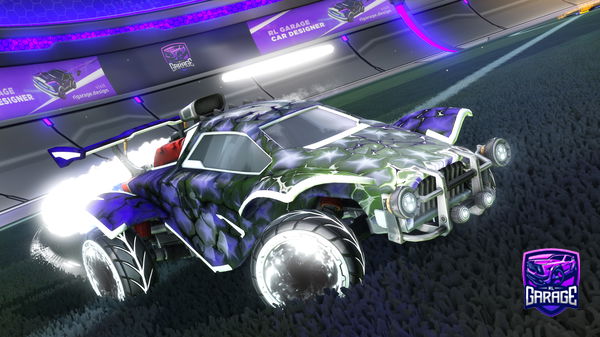 A Rocket League car design from DashPlayz-_-