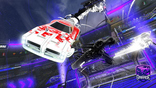 A Rocket League car design from BOGETATHEHOLY