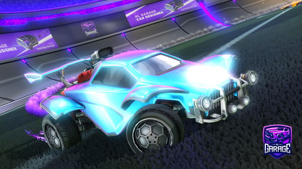 A Rocket League car design from StingyHornet