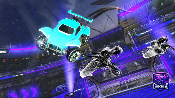 A Rocket League car design from Feniic2
