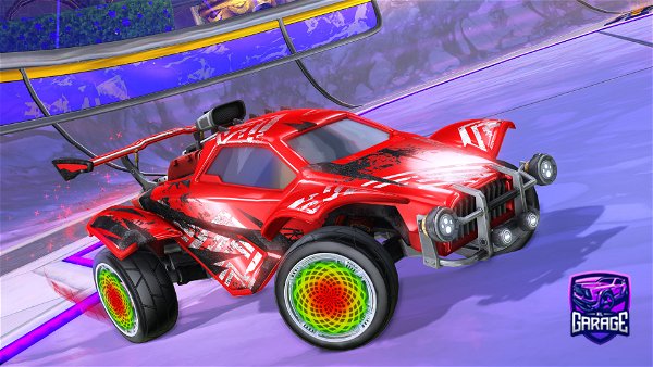 A Rocket League car design from Endermankid5124