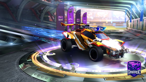 A Rocket League car design from Manhuman773