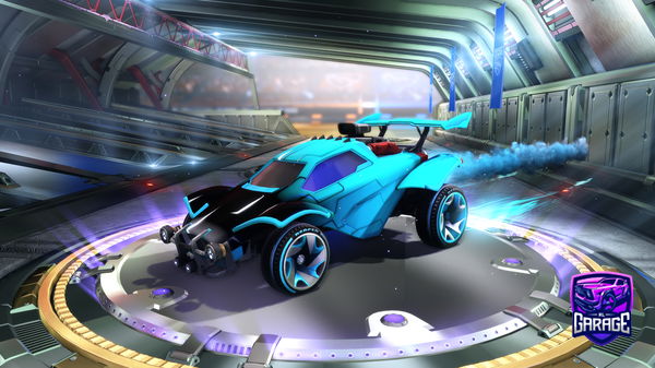 A Rocket League car design from Ayaanizcool