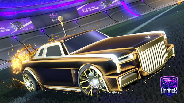 A Rocket League car design from IlVIBanana