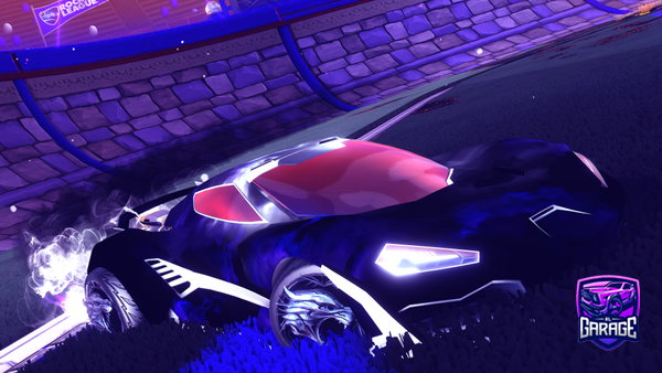 A Rocket League car design from Honio