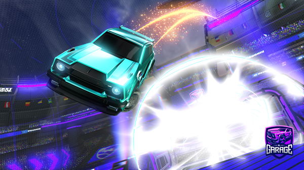 A Rocket League car design from -_-K2l-_-A7