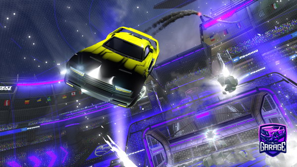A Rocket League car design from Foxscape12