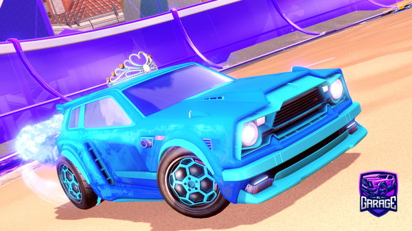 A Rocket League car design from SlyFlyer72