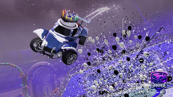 A Rocket League car design from Tgamer22