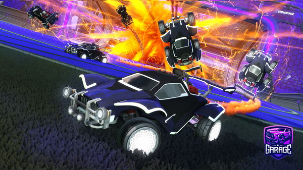 A Rocket League car design from Royyyy1