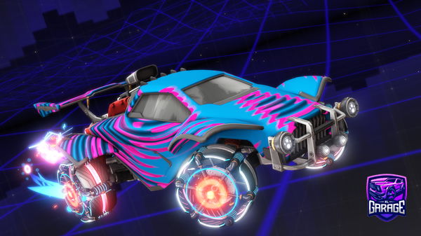 A Rocket League car design from Objekt_3007