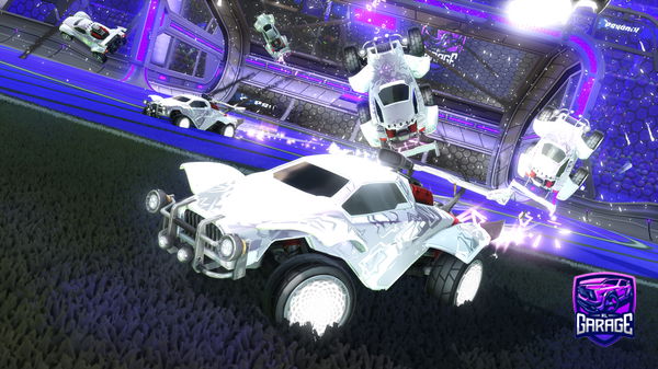 A Rocket League car design from JVKE5K1